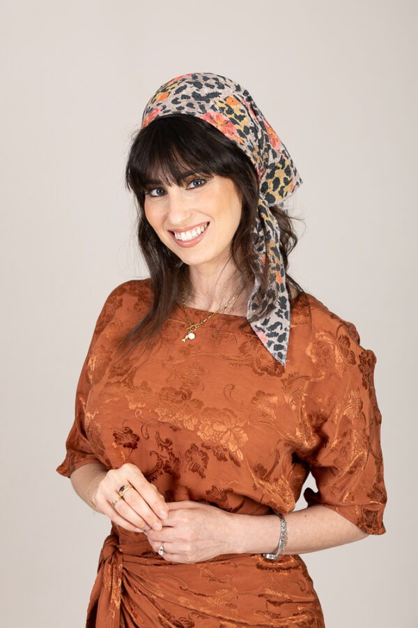 ⁦פרינט- מנומר פרחוני⁩ – תמונה ⁦6⁩